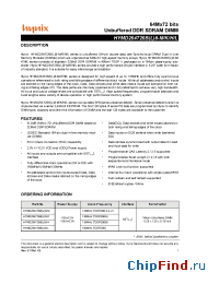 Datasheet HYMD264726B8 manufacturer Hynix