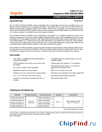 Datasheet HYMD512G726AL4-L manufacturer Hynix