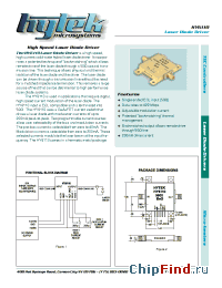 Datasheet HY6110 manufacturer Hytek