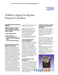 Datasheet STB03 manufacturer IBM
