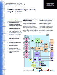 Datasheet STBx5 manufacturer IBM