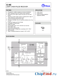 Datasheet iC-NE-SO8 manufacturer IC Haus