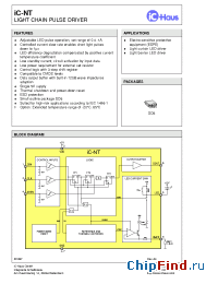 Datasheet iC-NT-SO8 manufacturer IC Haus