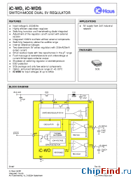 Datasheet iC-WDS производства IC Haus