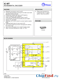 Datasheet iC-WT manufacturer IC Haus