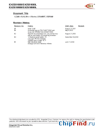 Datasheet IC42S16800L-7TG manufacturer ICSI