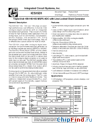 Datasheet ICS1531-165 manufacturer ICST