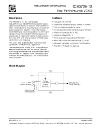 Datasheet ICS3726M-12 производства ICST