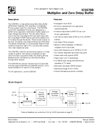 Datasheet ICS570BI manufacturer ICST