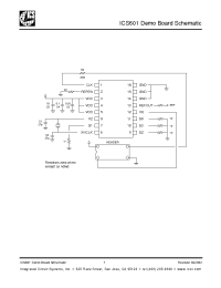 Datasheet ICS601 manufacturer ICST