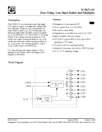 Datasheet ICS671M-01 manufacturer ICST