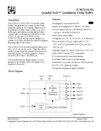 Datasheet ICS672M-02I manufacturer ICST