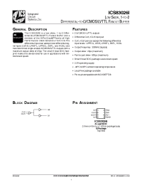 Datasheet ICS83026AMI manufacturer ICST