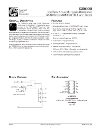Datasheet ICS8305AGILF manufacturer ICST