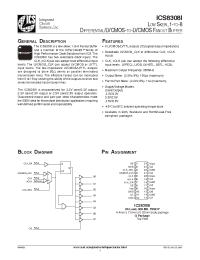 Datasheet ICS8308I manufacturer ICST