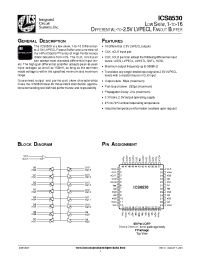 Datasheet ICS8530 manufacturer ICST