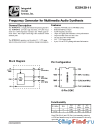 Datasheet ICS9120-54 производства ICST