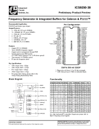 Datasheet ICS9250-30 manufacturer ICST