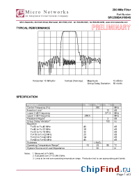 Datasheet SF0280BA01984S manufacturer ICST