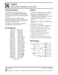 Datasheet V385AGLF manufacturer ICST