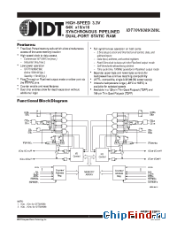 Datasheet 70V9289 manufacturer IDT