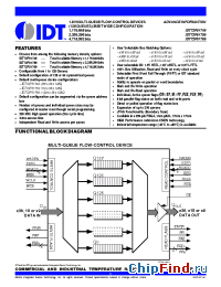 Datasheet 72P51759L6BBI manufacturer IDT