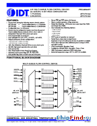 Datasheet 72T51343 manufacturer IDT