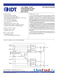 Datasheet 74ALVCH16276 manufacturer IDT