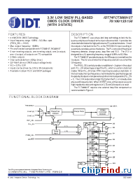 Datasheet 74FCT388915T manufacturer IDT