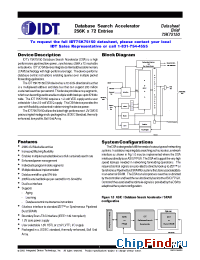 Datasheet 75K75100 производства IDT