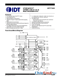 Datasheet 77305 manufacturer IDT