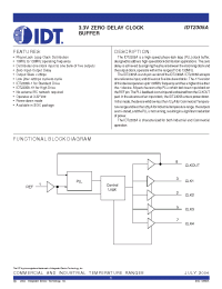 Datasheet IDT2305A-1DCG manufacturer IDT