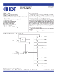 Datasheet IDT2309-1HDCG manufacturer IDT