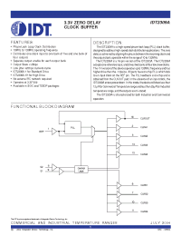 Datasheet IDT2309A manufacturer IDT