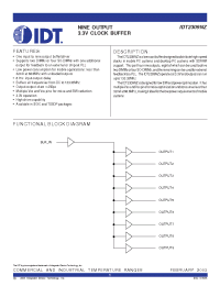 Datasheet IDT2309NZ-1HDCI manufacturer IDT
