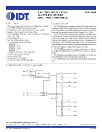 Datasheet IDT23S08-1DCI manufacturer IDT
