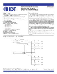 Datasheet IDT23S08E-1HPGI manufacturer IDT