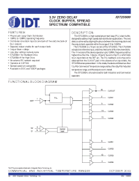 Datasheet IDT23S09-1PG manufacturer IDT