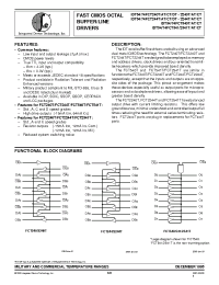 Datasheet IDT542240BTP manufacturer IDT