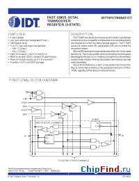 Datasheet IDT54FCT648A manufacturer IDT