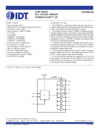 Datasheet IDT59910A-2SO manufacturer IDT