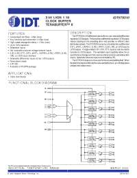 Datasheet IDT5T9310NLI manufacturer IDT