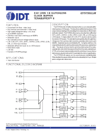 Datasheet IDT5T93GL06 производства IDT