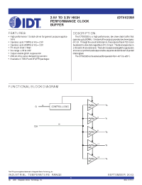 Datasheet IDT5V2305 manufacturer IDT