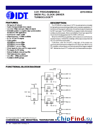Datasheet IDT5V993A-2Q manufacturer IDT