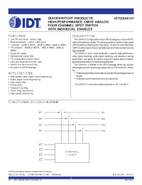 Datasheet IDT61298SA manufacturer IDT