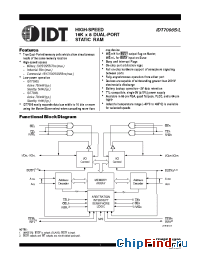 Datasheet IDT7006S-17 manufacturer IDT