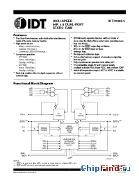 Datasheet IDT7008S-20 manufacturer IDT