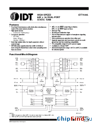 Datasheet IDT7038 производства IDT