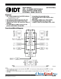 Datasheet IDT707278S-15 manufacturer IDT